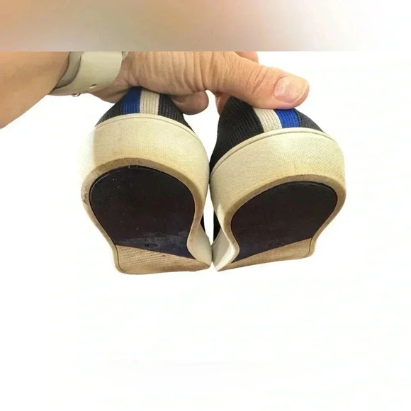 Rothy's Women's Navy Blue The Sneaker Slip-on Shoe - size 9 - Picture 9 of 14